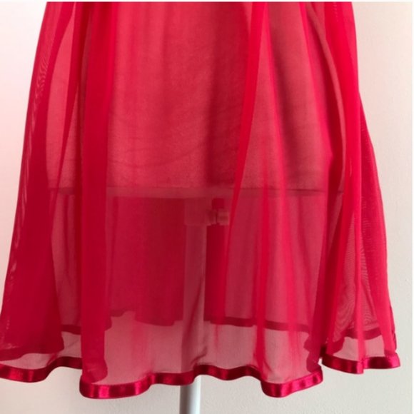 Victoria’s Secret Red Babydoll  - Size Large - Picture 3 of 5